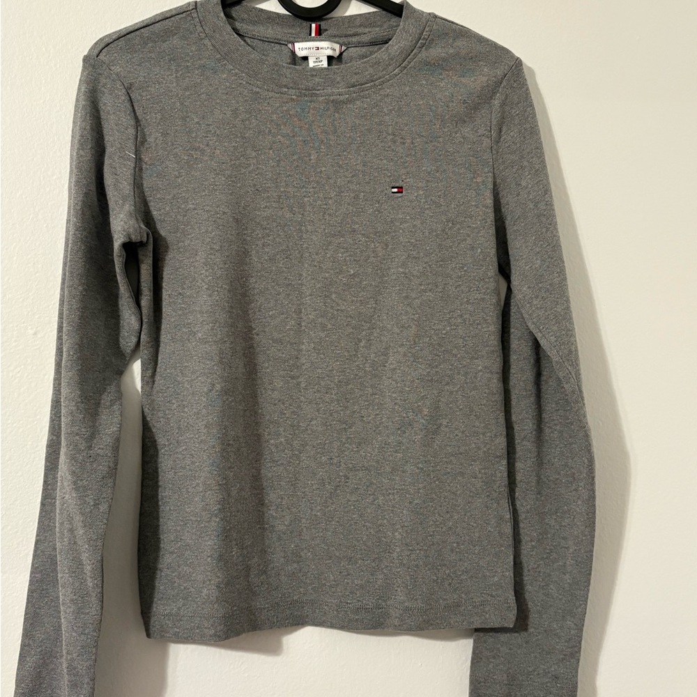 Tommy Hilfiger Heather Gray Crewneck